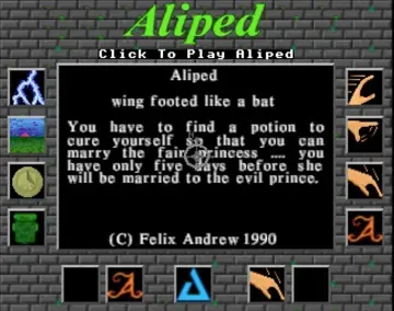 Aliped (1990)(Felix Andrew)-Acorn Archimedes